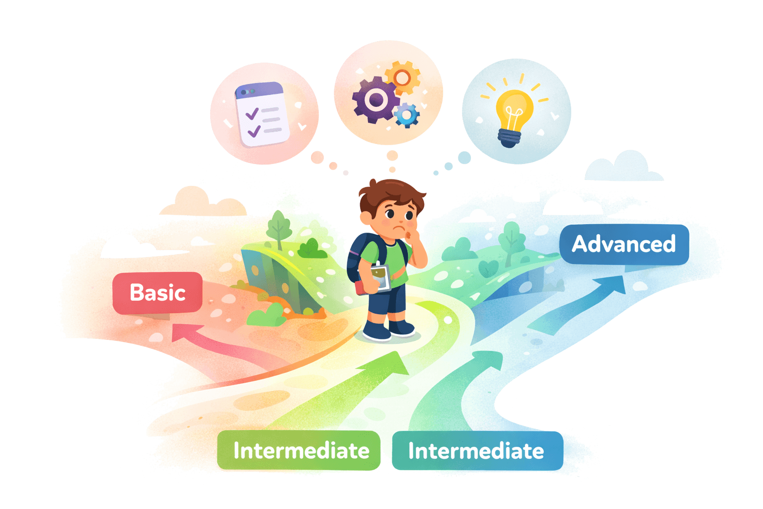 Illustration showing flow as a design constraint