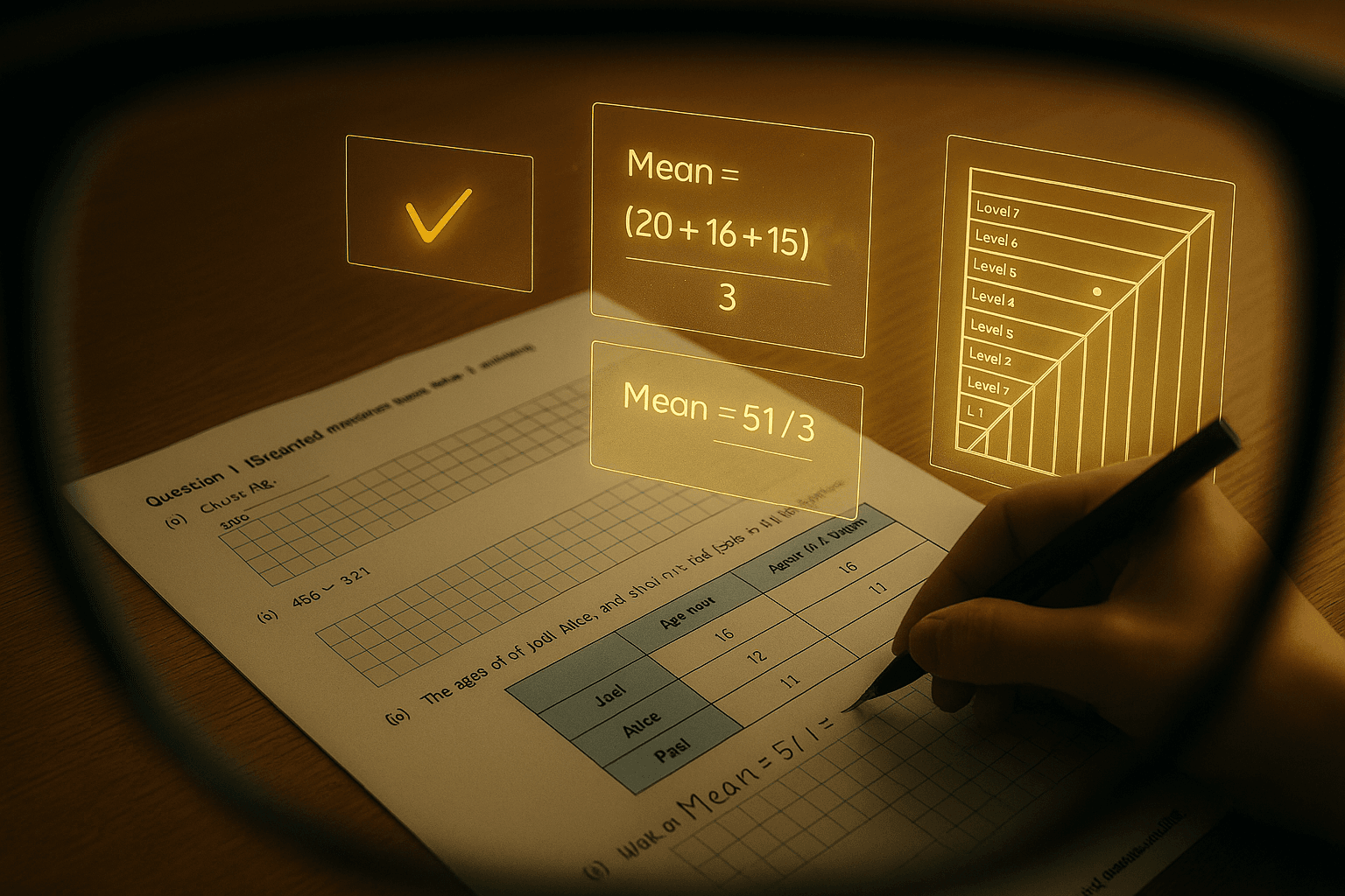 Illustration showing subtle confirmation and contextual hints