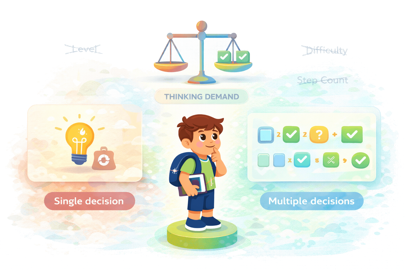 Illustration explaining Base Decision Value