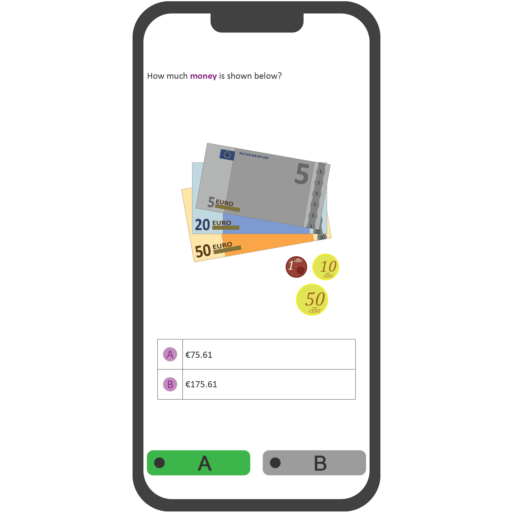 Example of counting money Phlow